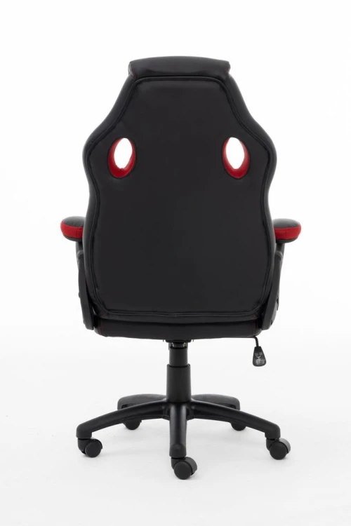 Raptor Gaming 437764 fotel do gry Fotel dla gracza Obite siedzisko Czarny, Czerwony