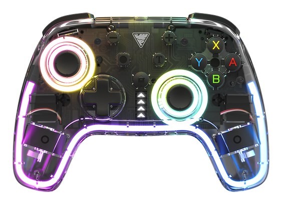 Dragonshock Orion Glow Czarny Bluetooth Gamepad Analogowa/Cyfrowa Nintendo Switch