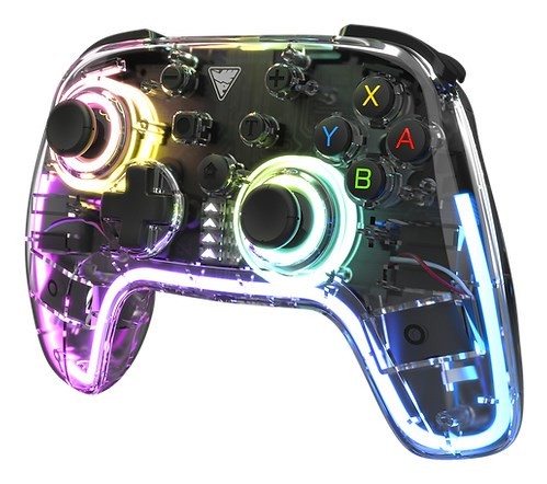 Dragonshock Orion Glow Czarny Bluetooth Gamepad Analogowa/Cyfrowa Nintendo Switch
