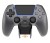 Deltaco Gaming GAM-199-STEELGRAY kontroler gier Szary, Metaliczny, Stal Bluetooth/USB Gamepad PlayStation 5, Android, iOS