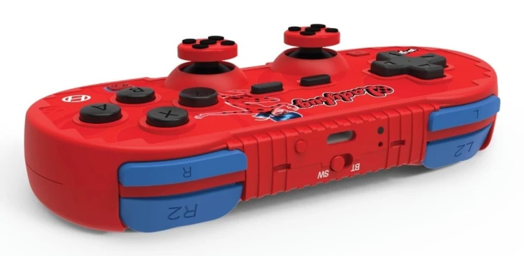Hyperkin M01328-MTLB kontroler gier Czarny, Niebieski, Czerwony Bluetooth Gamepad Android, MAC, Nintendo Switch, Nintendo Switch OLED, PC, iOS