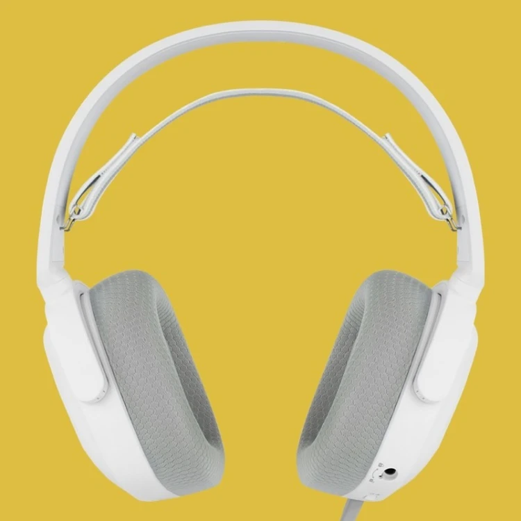 GAMIAC HS71 Zestaw słuchawkowy Przewodowa Opaska na głowę Gaming USB Type-C Biały