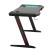Biurko gamingowe Raptor GT100 120x60cm RGB czarne