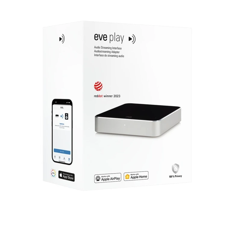 Adapter Eve Play Ethernet/LAN Wi-Fi - Srebrny (10EBR8701)