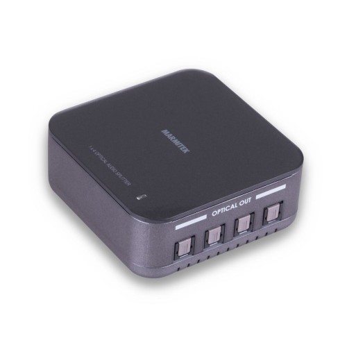 Marmitek 25008205 rozgałęźnik audio Czarny