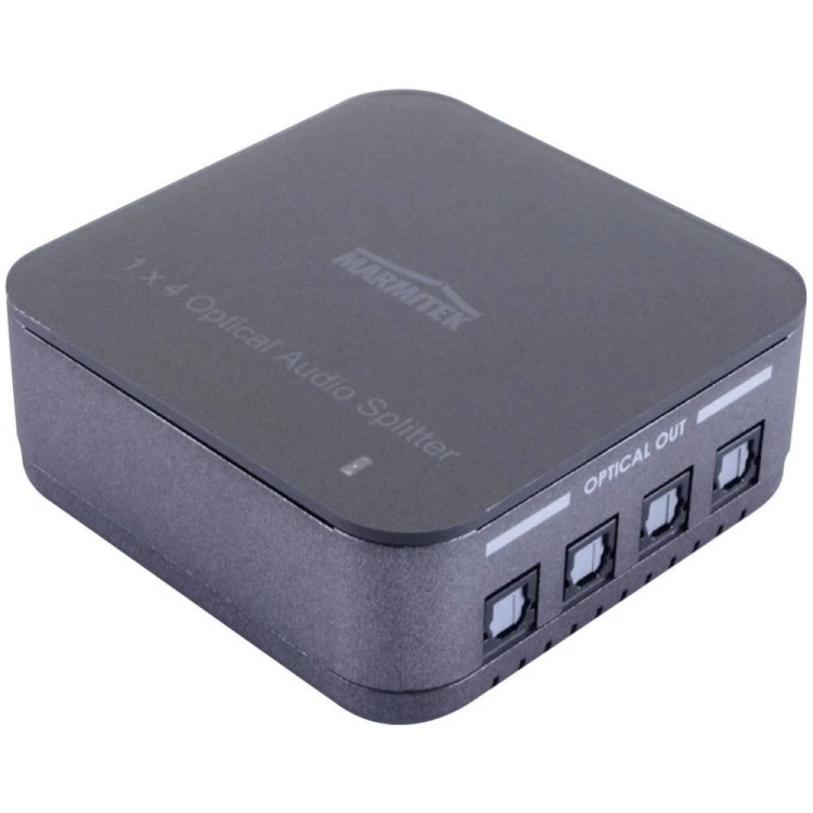 Marmitek 25008205 rozgałęźnik audio Czarny