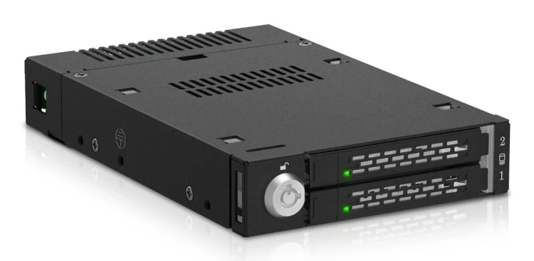 IcyDock M.2 PCIe NVMe SSD Mobilny stojak do zewnętrznych 3.5 4i 2x