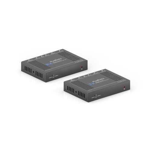 PureTools PT-HDBT-200 przedłużacz AV Nadajnik i odbiornik AV Czarny