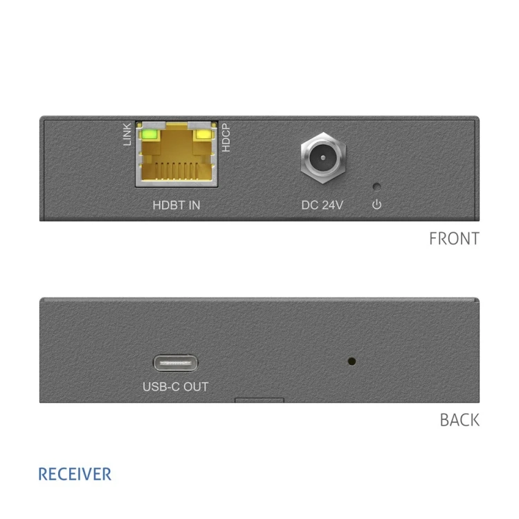 Amplituner AV Wzmacniacz mocy audio/wideo PT-HDBT-1020C-RX