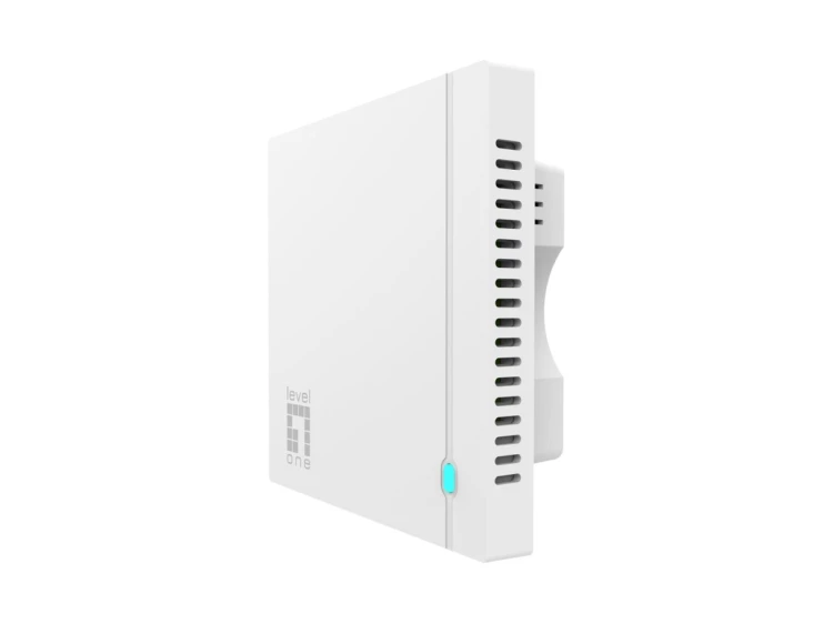 Dwuzakresowy bezprzewodowy punkt dostępowy PoE LevelOne AX1800 Dual-Band Wi-Fi 6 - 1800 Mbps - 574 Mbps - 1201 Mbps - 10,100,1000 Mbps - 2,412 - 2,484
