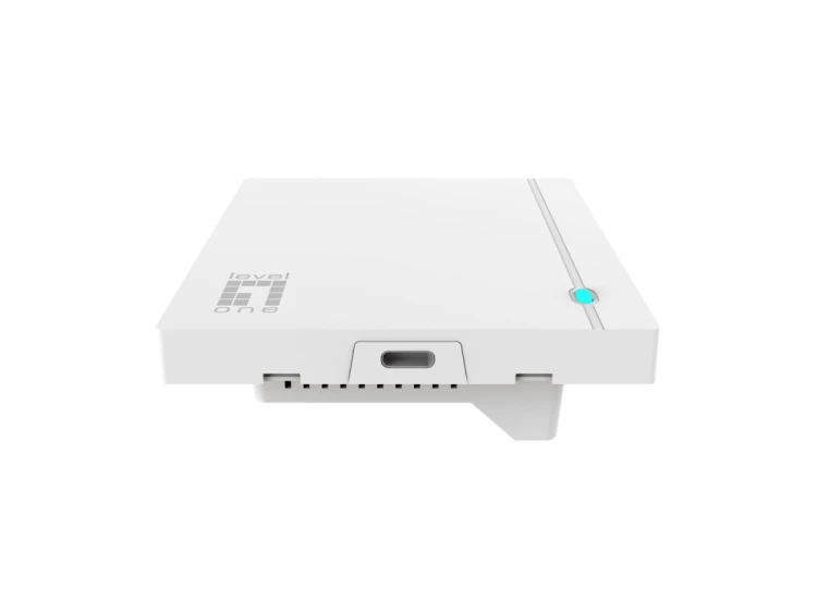 Dwuzakresowy bezprzewodowy punkt dostępowy PoE LevelOne AX1800 Dual-Band Wi-Fi 6 - 1800 Mbps - 574 Mbps - 1201 Mbps - 10,100,1000 Mbps - 2,412 - 2,484