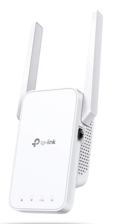 TP-Link RE315 przedłużacz sieciowy Wzmacniacz sieciowy Biały 10, 100 Mbit/s