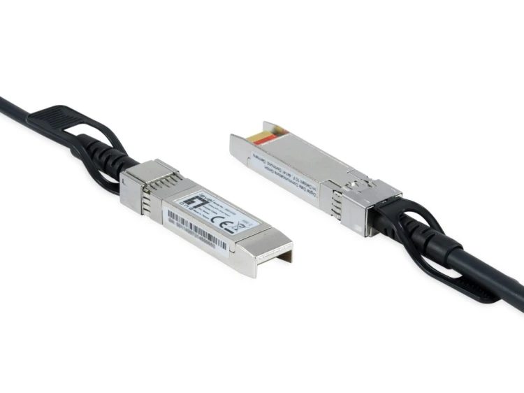LevelOne DAC-0102 kabel InfiniBand / światłowodowy 2 m SFP+ Czarny