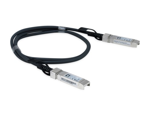 LevelOne DAC-0102 kabel InfiniBand / światłowodowy 2 m SFP+ Czarny