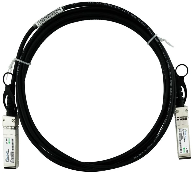 BlueOptics JD096C-BL kabel InfiniBand / światłowodowy 1 m SFP+ Czarny