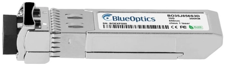 BlueOptics 407-BBOU-BO moduł przekaźników sieciowych Swiatłowód 10000 Mbit/s SFP+ 850 nm