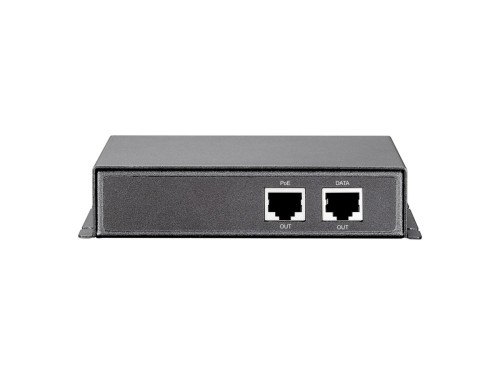 Wzmacniacz sygnału LevelOne PoE+ 1xPoE 100Mbps szary