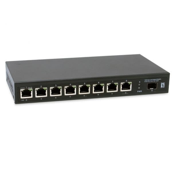 Przełącznik LevelOne GB PoE 9-portowy 120 W 10 Gb/s