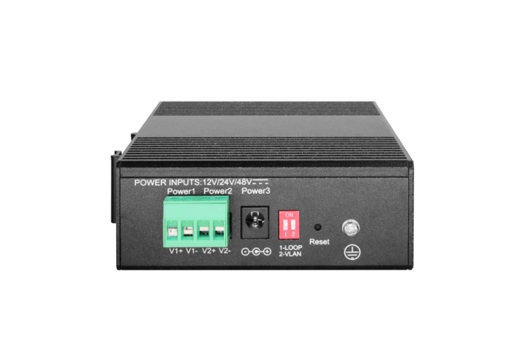 Przełącznik LevelOne Hilbt GB/SL PoE+ 6-portowy/IP30+DIN 60W 1Gbps