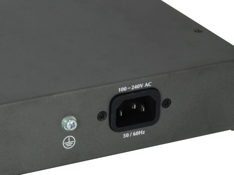 Przełącznik LevelOne WebSmart/GB PoE+ 26-portowy 19" 370W 1Gbps