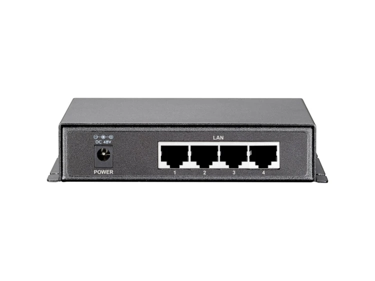 Przełącznik LevelOne GEP-0520 - 4 x 10/100/1000 PoE + 1 x 10/100/1000 - Pulpit