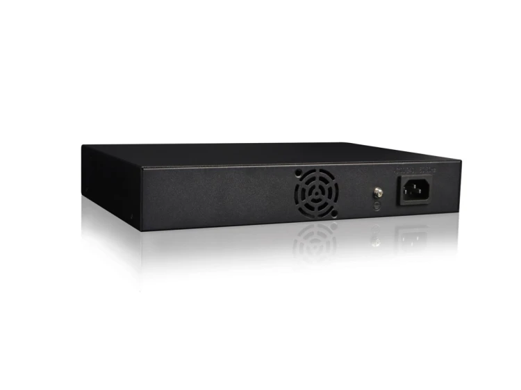 Zarządzalny przełącznik PoE+ LevelOne GB/L2 10-portowy 19" 180 W 1 Gb/s
