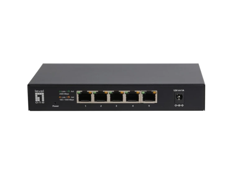 Przełącznik LevelOne GB 5-portowy 2,5 Gb/s