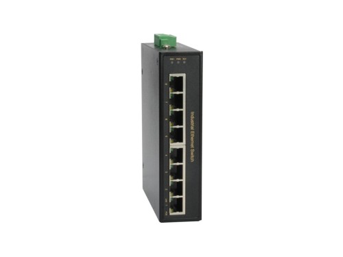 Przełącznik LevelOne Industrial FE PoE+ 8-portowy/IP30 120W 100Mbps