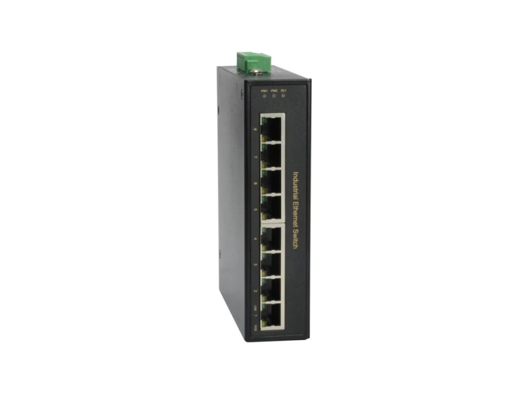 Przełącznik LevelOne Industrial FE PoE+ 8-portowy/IP30 120W 100Mbps
