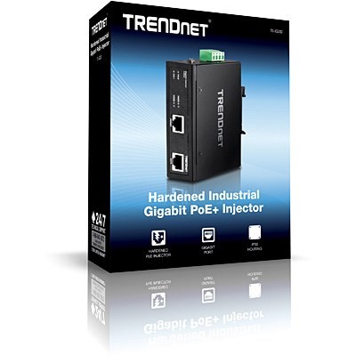 TRENDnet TI-IG30 - Wtryskiwacz mocy (możliwy montaż na szynie DIN) - 30 Watt - złącza wyjściowe: 1