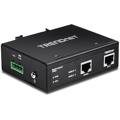 TRENDnet TI-IG30 - Wtryskiwacz mocy (możliwy montaż na szynie DIN) - 30 Watt - złącza wyjściowe: 1