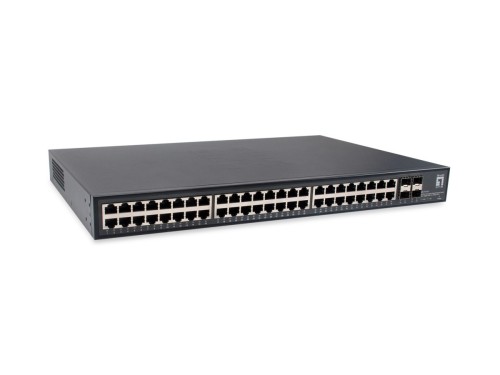 Przełącznik LevelOne GB 52-portowy 19" 10 Gb/s