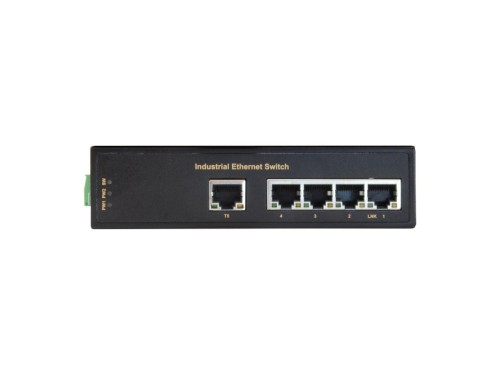 LevelOne IFS-0501 przełącznik sieciowy Nie zarządzany Fast Ethernet (10/100) Czarny