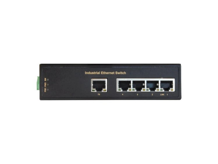 LevelOne IFS-0501 przełącznik sieciowy Nie zarządzany Fast Ethernet (10/100) Czarny
