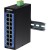TRENDnet TI-G160I - switch - zarządzany - 16 x 10/100/1000 - możliwość montażu na szynie DIN - DC