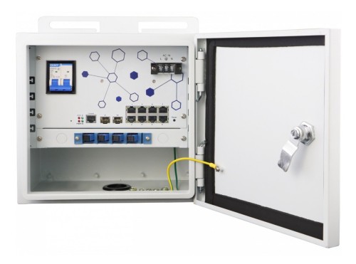 Zarządzalny przełącznik PoE+ LevelOne GB/L2 10-portowy 185 W 1 Gb/s