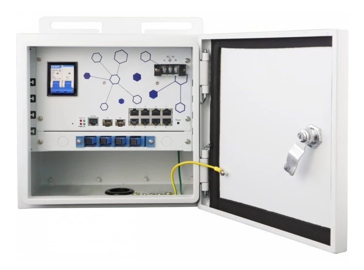 Zarządzalny przełącznik PoE+ LevelOne GB/L2 10-portowy 185 W 1 Gb/s