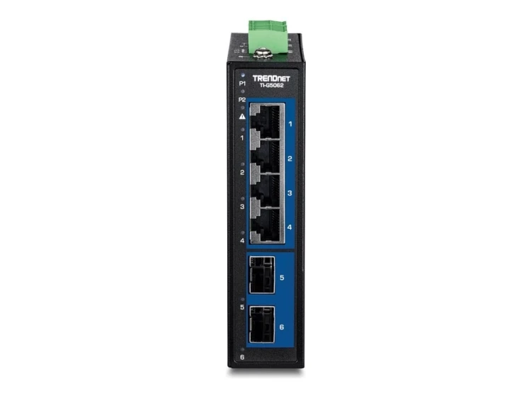 Trendnet TI-G5062 przełącznik sieciowy Nie zarządzany 2.5G Ethernet (100/1000/2500) Czarny