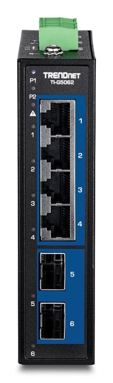 Trendnet TI-G5062 przełącznik sieciowy Nie zarządzany 2.5G Ethernet (100/1000/2500) Czarny