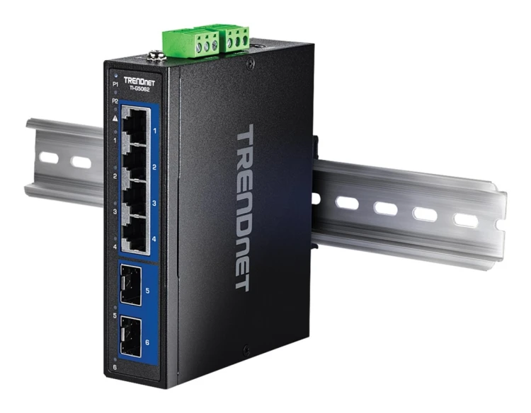 Trendnet TI-G5062 przełącznik sieciowy Nie zarządzany 2.5G Ethernet (100/1000/2500) Czarny