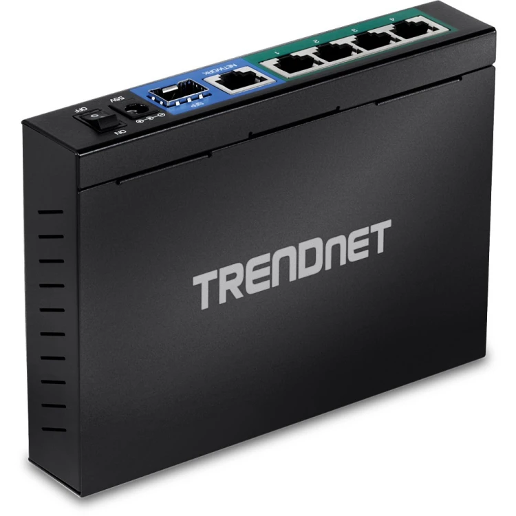 TRENDnet Switch  6 Port Gbit PoE+  65W                Metall