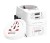 Adapter podróżny SKROSS Pro Light USB AC45PD World z USB-C biały