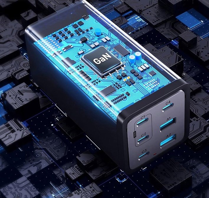 Conceptronic OZUL06BE ładowarka do urządzeń przenośnych Uniwersalne Czarny Prąd przemienny Szybkie ładowanie Wewnętrzna
