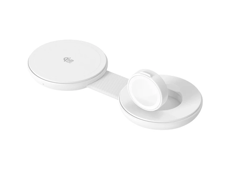 Conceptronic GORGON04W ładowarka do urządzeń przenośnych Smartfon, Smartwatch Biały Prąd przemienny Bezprzewodowe ładowanie Wewnętrzna
