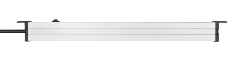 Listwa zasilająca Brennenstuhl Alu-Line 19" Steckdosenleiste 8-fach - 10A Sicherungsautomat und Kaltgerätestecker [19" Steckerleiste für Serverschränk