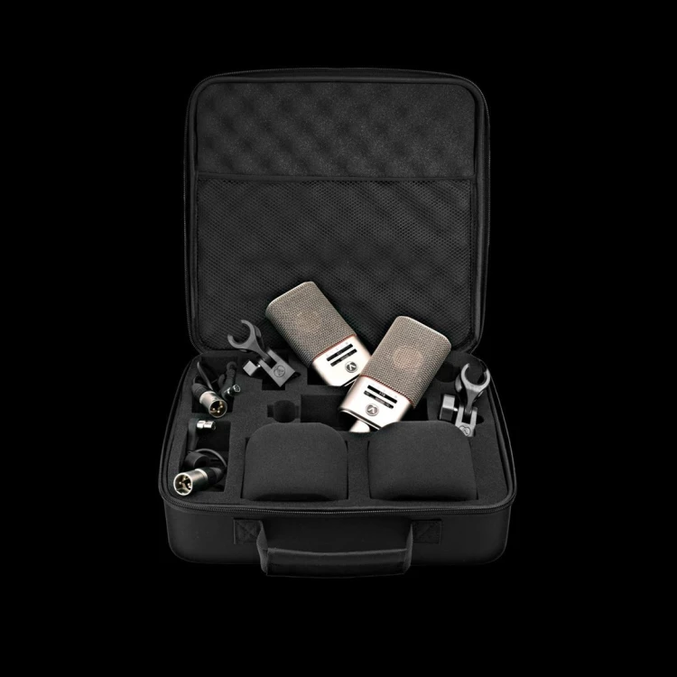 Austrian Audio OC818 Dual Set Go Silver - Zestaw dwóch wielkomembranowych mikrofonów pojemnościowych