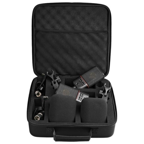 Austrian Audio OC818 Dual Set Go Black - Zestaw dwóch wielkomembranowych mikrofonów pojemnościowych