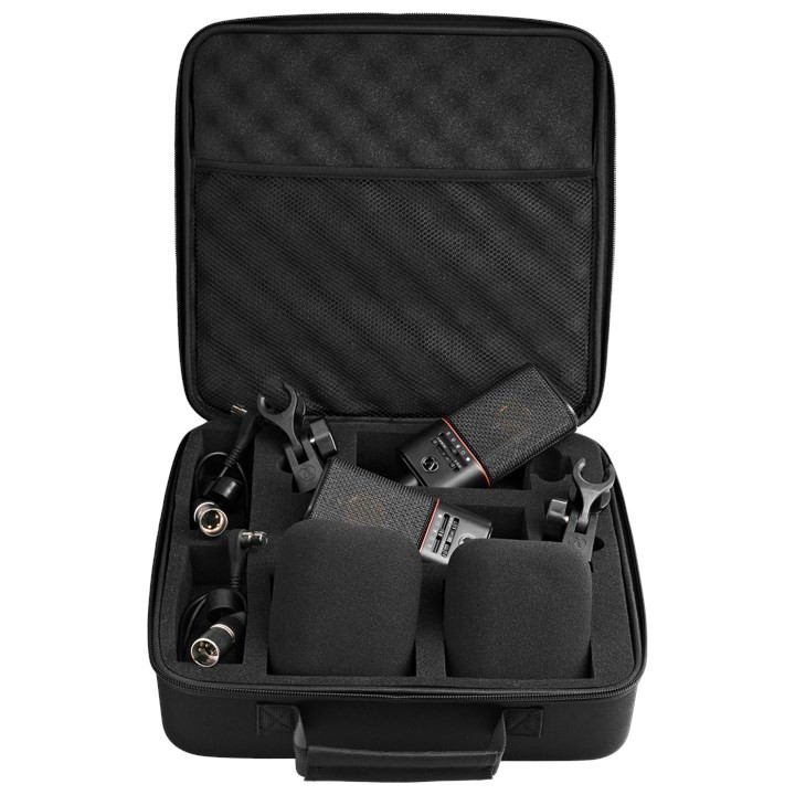 Austrian Audio OC818 Dual Set Go Black - Zestaw dwóch wielkomembranowych mikrofonów pojemnościowych