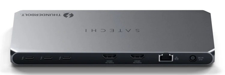 Satechi ST-DT4MDM-US Thunderbolt 4 40000 Mbit/s Szary