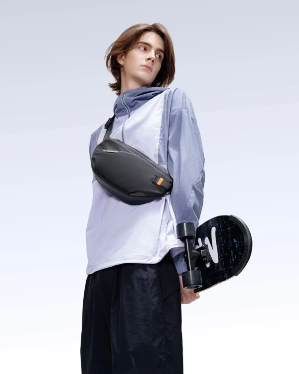 Inateck FB01001 Poliester Czarny Unisex Torba na ramię